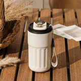 Double Wall Vacuum Insulated Coffee Cup - Keep Drinks Hot or Cold