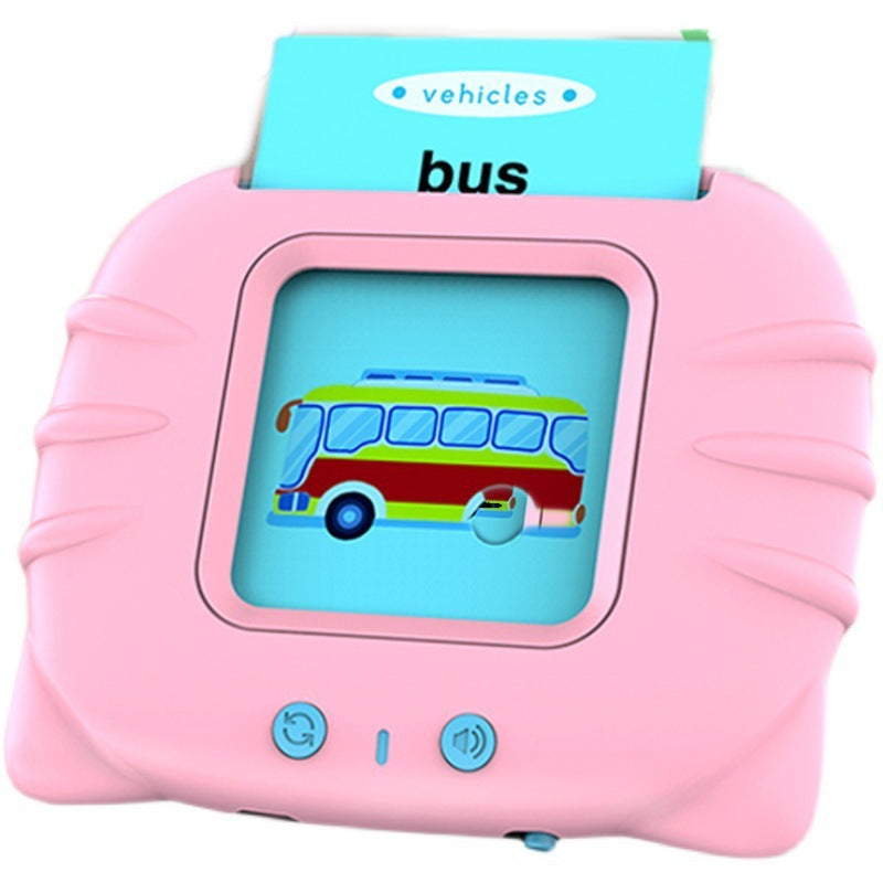 Early Learning English Machine for Kids: Educational Card Toys - Minihomy