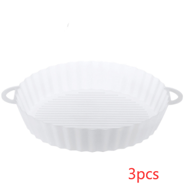 Air Fryer Tray Silicone Kitchen Supplies AirFryer Silicone Pot Grill Pan Accessories - Minihomy