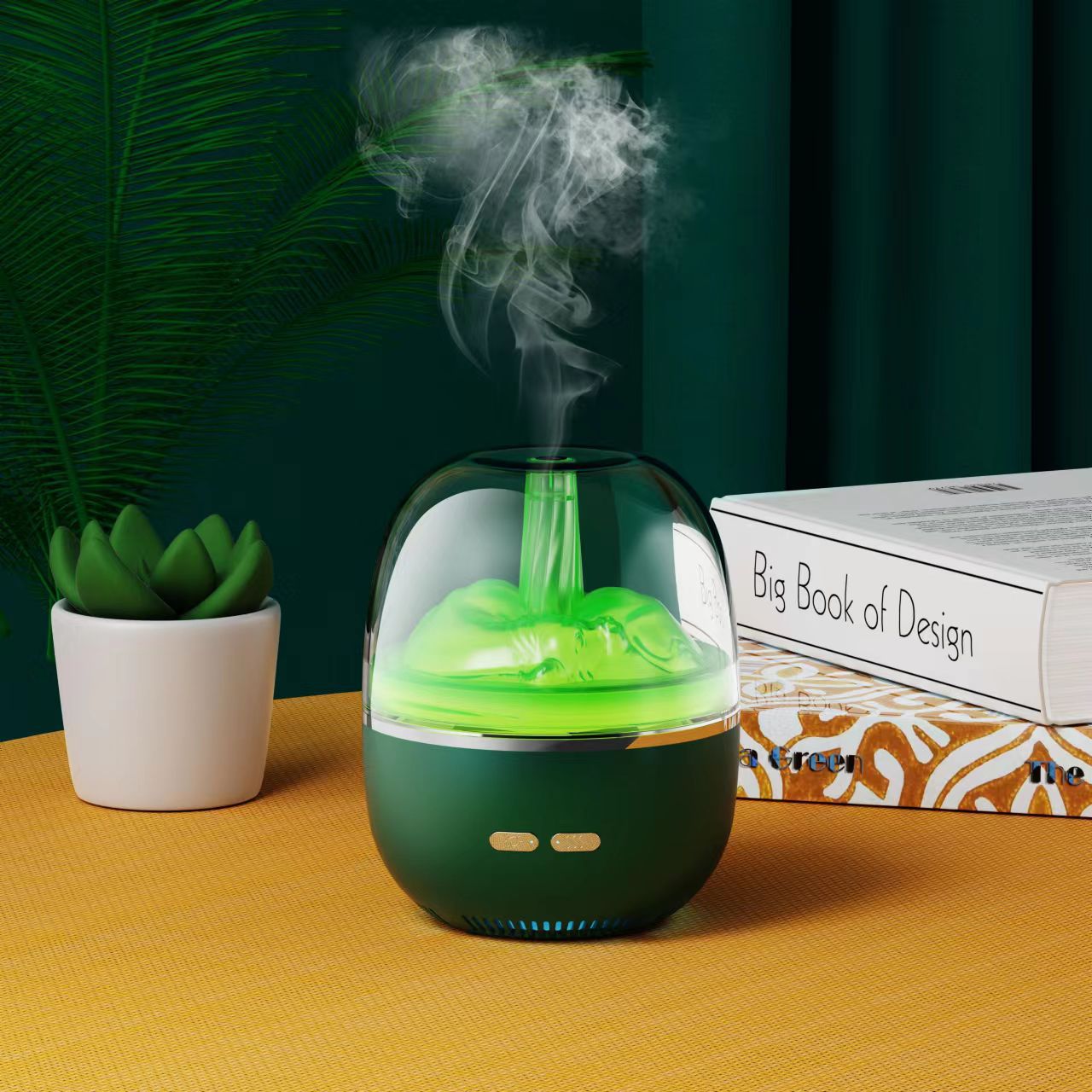 Air Humidifier Essential Oil Ultrasonic Aromatherapy Atomizer with Colorful Light