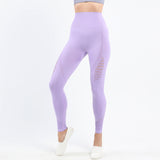 Seamless Knitted Peach Hip Lift Fitness Exercise Tight-fitting High-waist Yoga Pants