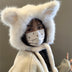 Cute Fox Ears Plush Hat For Women: Stay Cozy with Adorable Style - Minihomy