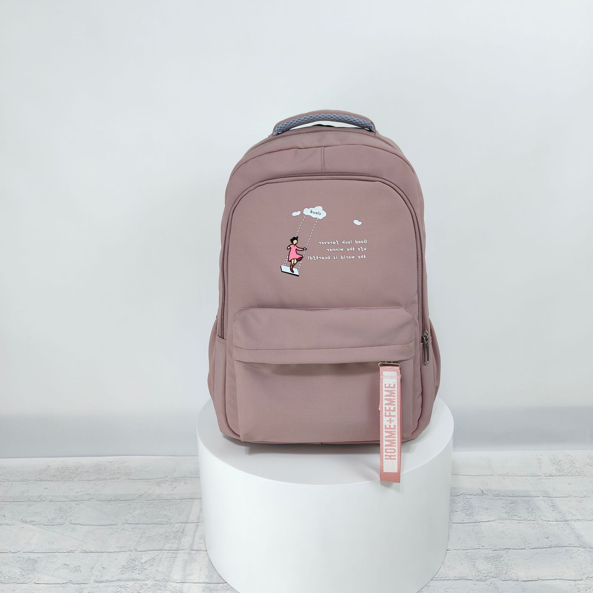 Large Capacity School Backpack: Casual & Multi-Functional