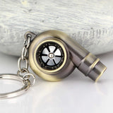 Turbo Keychain Metal Whistle Sound Supercharger