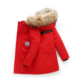 Down Jacket for Boys - Long and Thickened