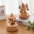 Music Boxes Innovative Rotating Musical Box Wooden Music Box Table Decoration - Minihomy