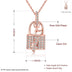 Key-to-your-Heart Rose Gold Necklace - Minihomy