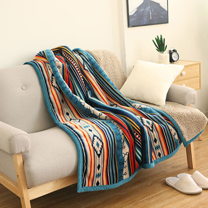 Small blanket quilt thickened air conditioning blanket