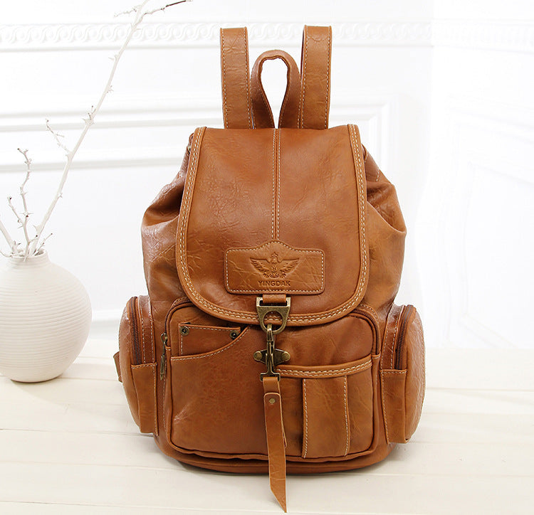 Retro Shoulder Bag Female Trend Hook Women's Backpack: Elevate Your Style Game