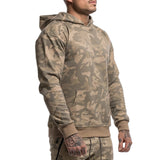 Men's Camouflage Hoodie Sportswear Gym Fitness Pullover