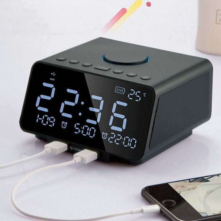 Wireless alarm clock speaker