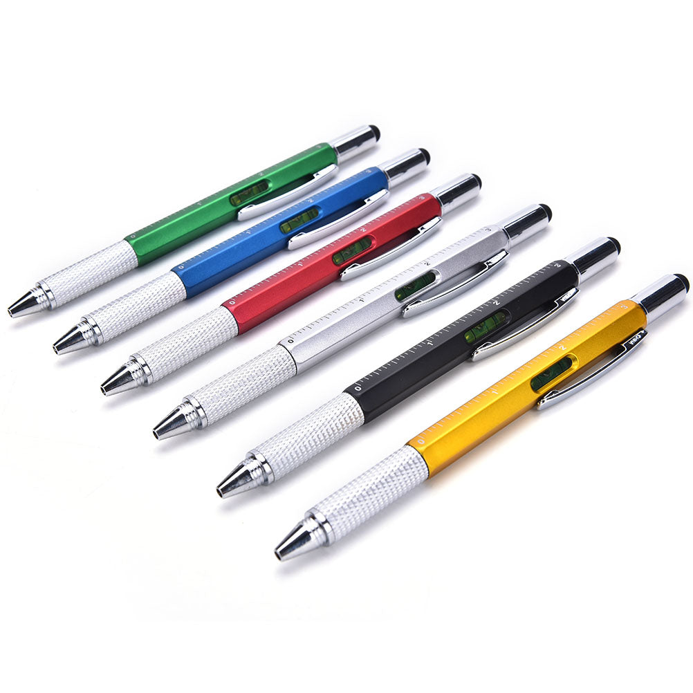 6 in 1 Touch Screen Stylus pen Ballpoint Pen - Minihomy