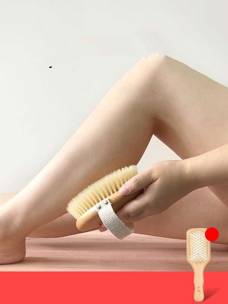 Bristle Brush Bath Brush Body Fat Brush Skin Brush - Minihomy