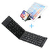 Folding Metal Bluetooth Foldable Keyboard Mini Bluetooth Wireless - Minihomy