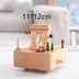 Music Boxes Innovative Rotating Musical Box Wooden Music Box Table Decoration - Minihomy