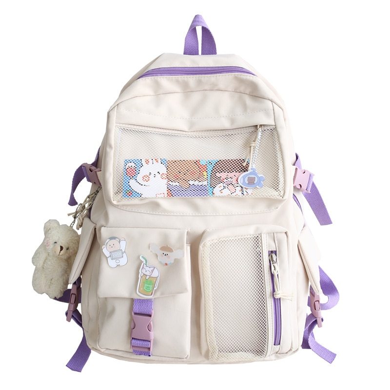 Large-Capacity Junior High School Students Take The Harajuku Backpack Trend