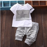 Five Star Children's Girls Boys Short Sleeve Summer Set Sports Two-Piece Set