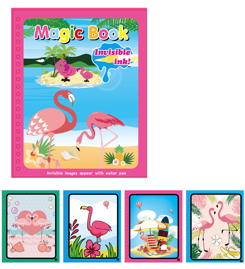 Magic Water Painting Book for Kids: Coloring & Activity Book