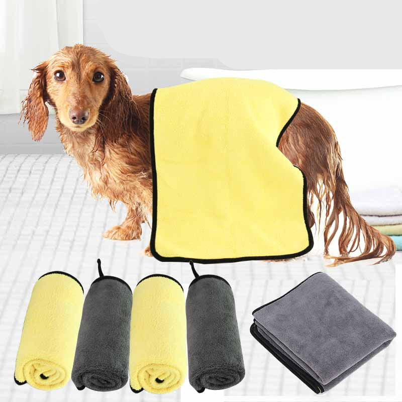 Pet Absorbent Towel Multi-size High Quality Pet Bath Towel - Minihomy