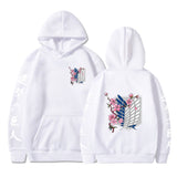 Attack On Titan Wings Printed Hoodie Sweatshirt