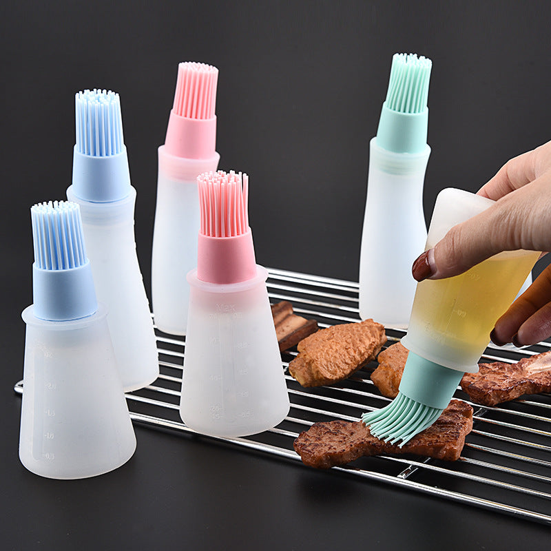 Silicone Oil Bottle Barbecue Brush Kitchenware