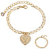 Love 26 Letter Alloy Anklet Lady Anklet Bracelet Multi-Set - Minihomy