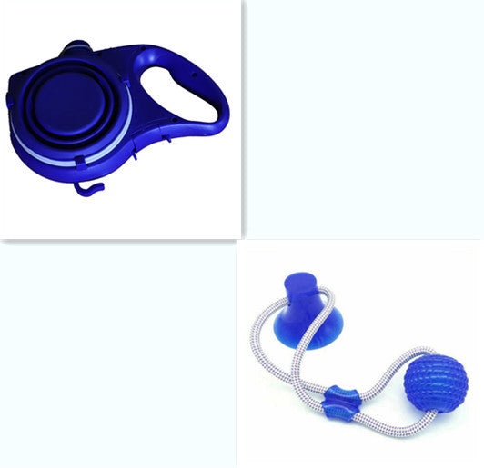 Pet Supplies With Water Bottle Cup Pet Rope