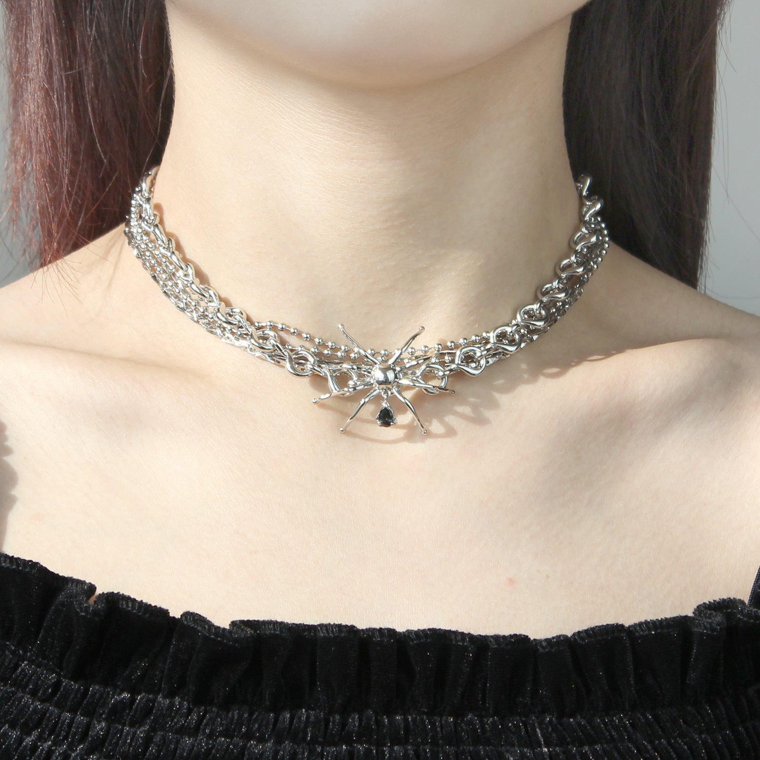 Multilayer Clavicle Couple Necklace - Minihomy