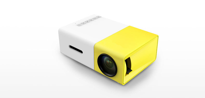 Portable HD 1080P Mini Projector for Home Theater and Presentations - Minihomy