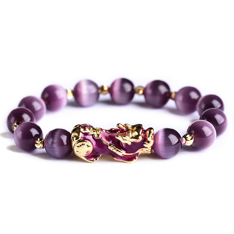 Bracelet For Women Men Bring Lucky Brave Wealth Feng Shui Good Luck - Minihomy