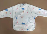 Children's waterproof anti-clothing bib baby eating bib super soft waterproof