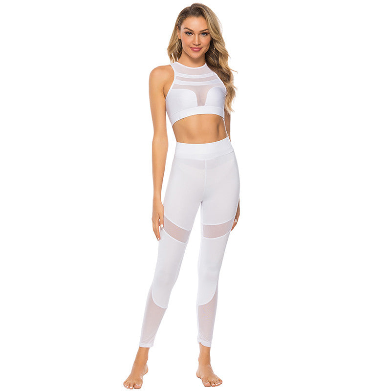 Black Mesh Leggings Women Pant High Waist Legging Fitness