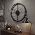 Creative And Simple Wrought Iron Wall Clock, Living Room Metal Clock, Study Room Decoration Clock - Minihomy