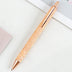 Ins Metal Pen Pu Bag Diamond Pen Sequin Press Pen Customized Multi-Color Press Ballpoint Pen - Minihomy