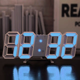 Led Living Room Wall Clock Electronic Clock - Minihomy