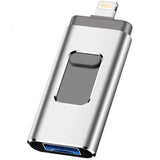 Four-in-one Small Push-pull Metal USB Drive