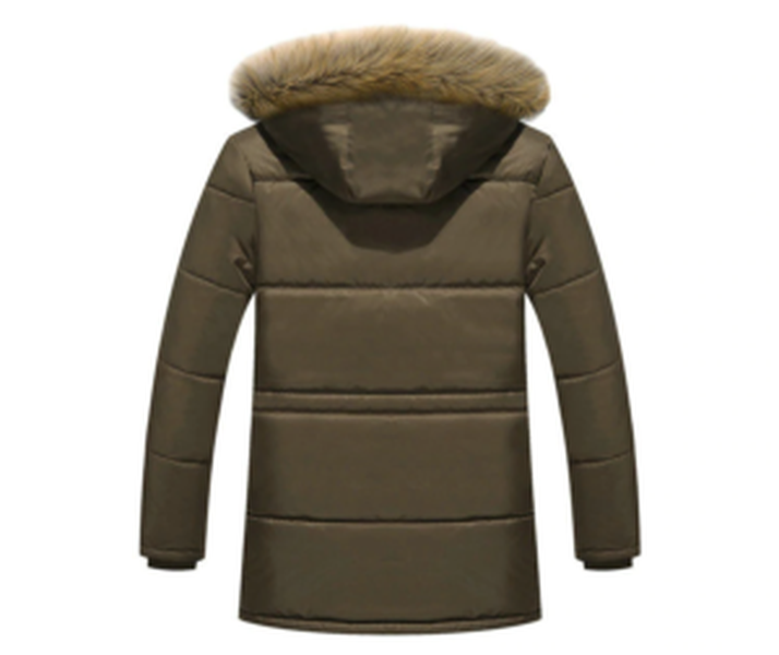 Down Parka Men Winter Jacket Hooded Down Coat - Minihomy