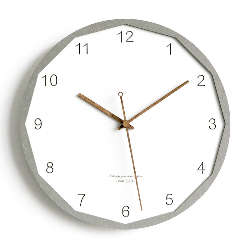 Nordic Creative Simple Fashion Wall Clock American European-style Household Clocks Modern Living Room Quartz Clocks - Minihomy