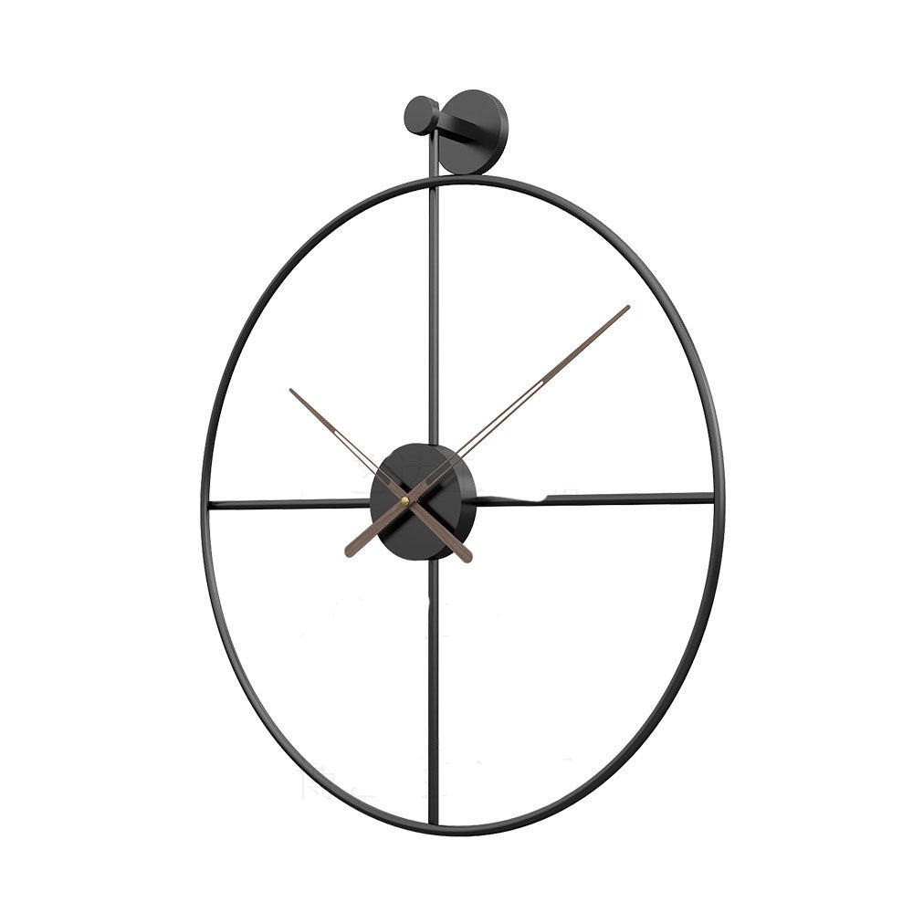 Style Wall Clock Creative Clock Fashion Iron Clock