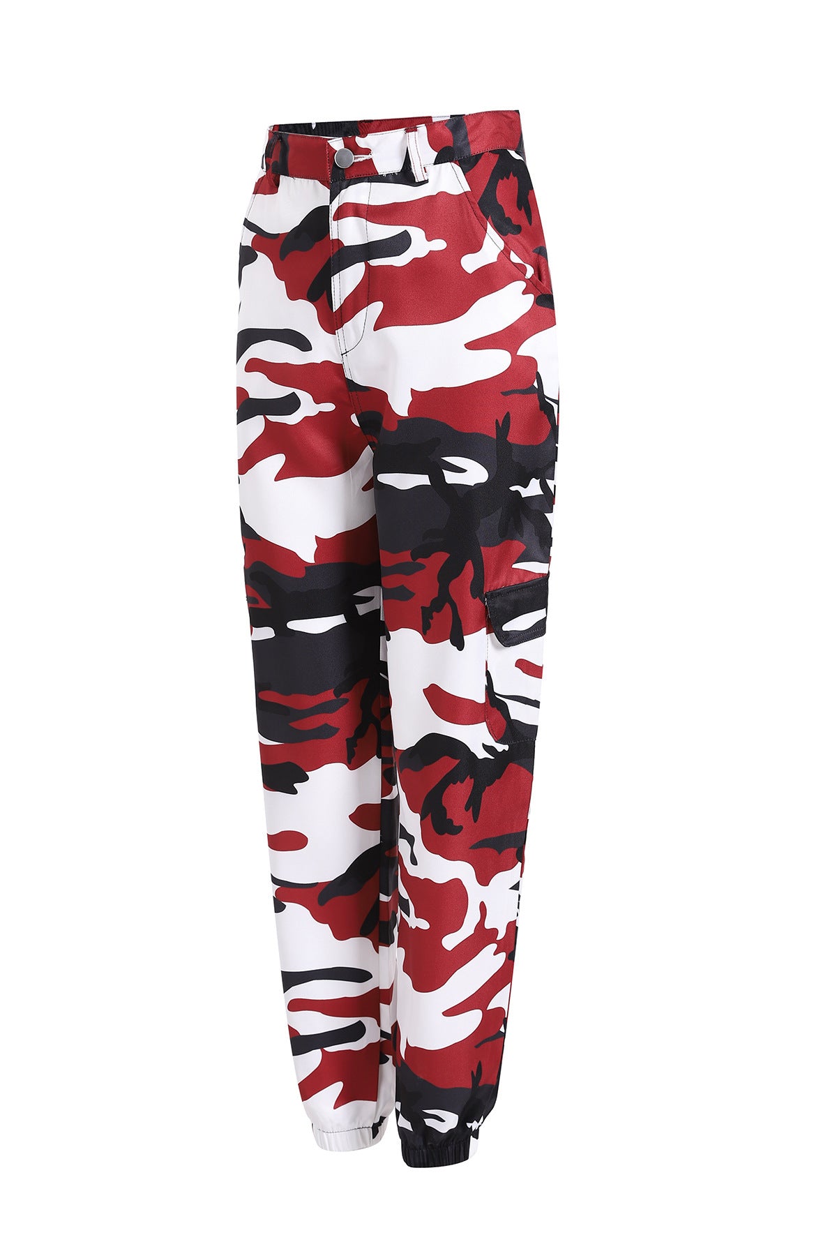 Camouflage Workwear Denim Casual Harem Pants