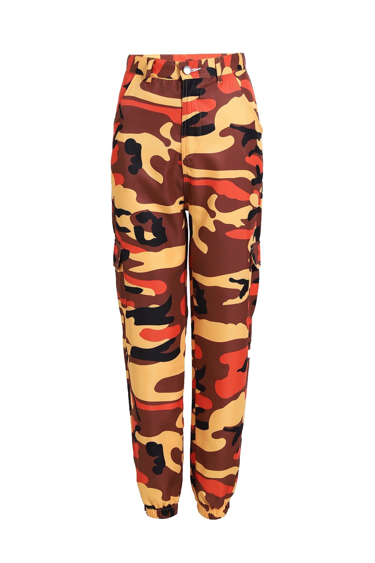 Camouflage Workwear Denim Casual Harem Pants