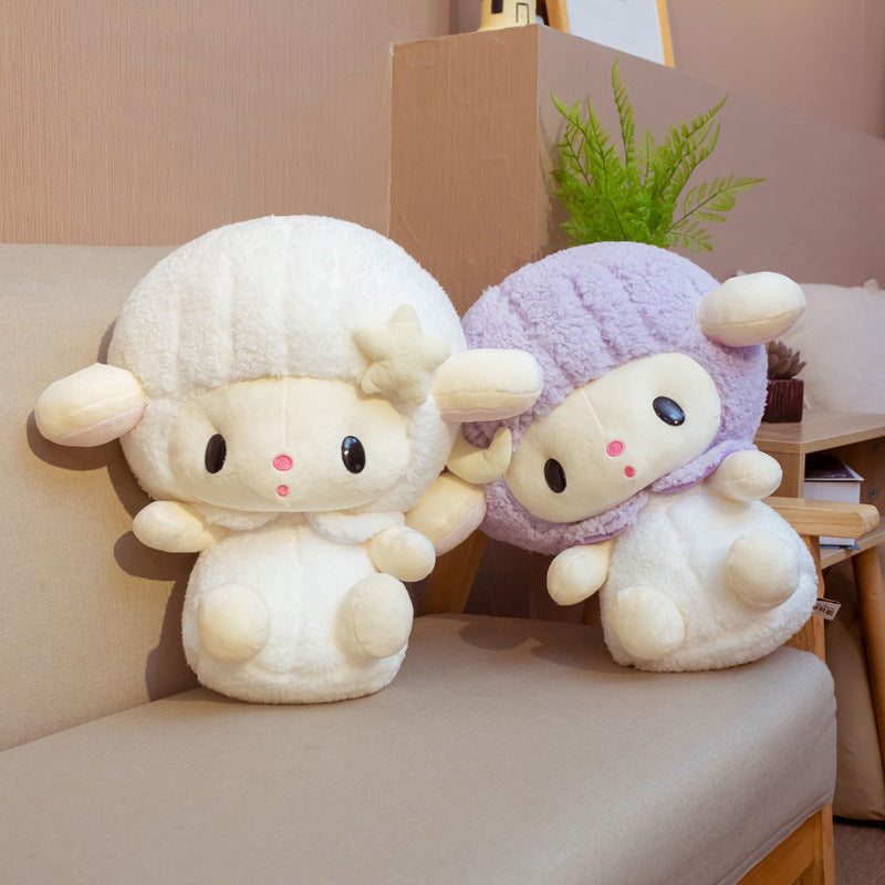 Soft Cute Lamb Doll Toy Sheep Doll: Adorable and Cuddly Companion