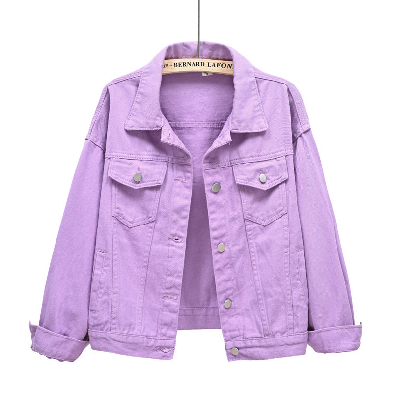 Women Jackets Spring Outwear Denim Coat