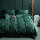 Double Bed Simple Color Four-piece Bed Sheet