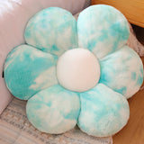 Color Flower Pillow Sun Flower Plush Cushion