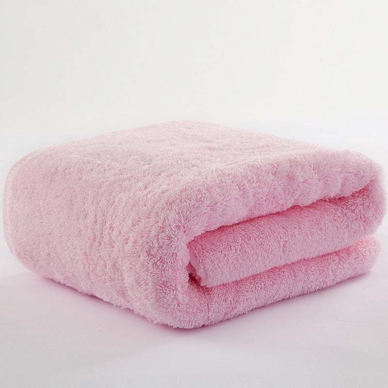 Pure Cotton Plus Towel: Thickened Bath Towel