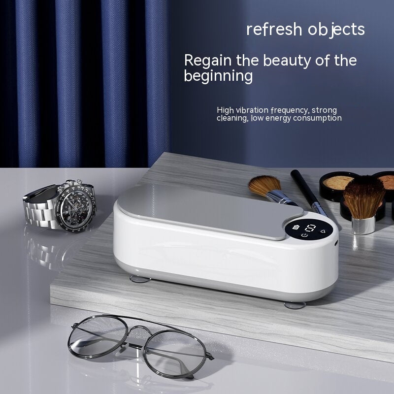 Ultrasonic Glasses Washer - Portable Automatic Cleaning Device for Home