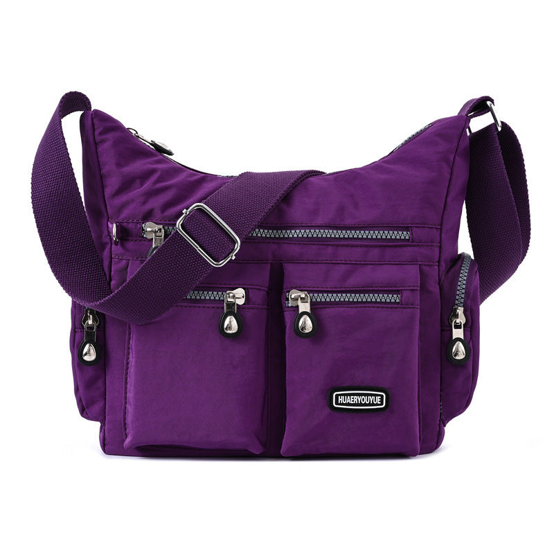 Waterproof Crossbody Bag for Women, Multiple Pockets, Shoulder Bag