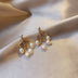 Pearl branch earrings earrings women - Minihomy