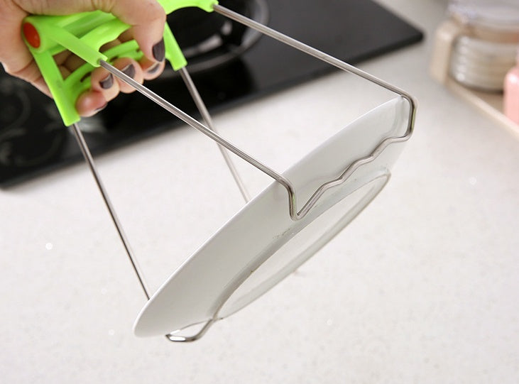 Two-piece kitchen anti-scalding clip